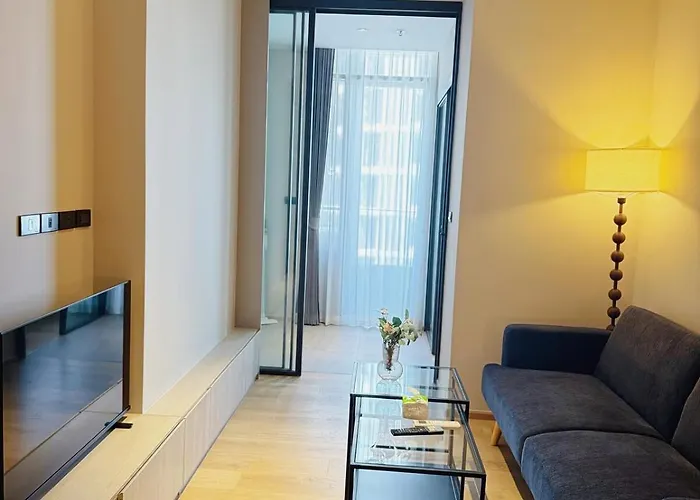 Thonglor Ekkamai 10 Mins Sky Pool 1br Apartamento *