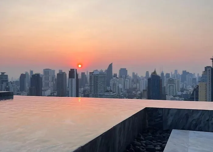 Apartamento Thonglor Ekkamai 10 Mins Sky Pool 1br